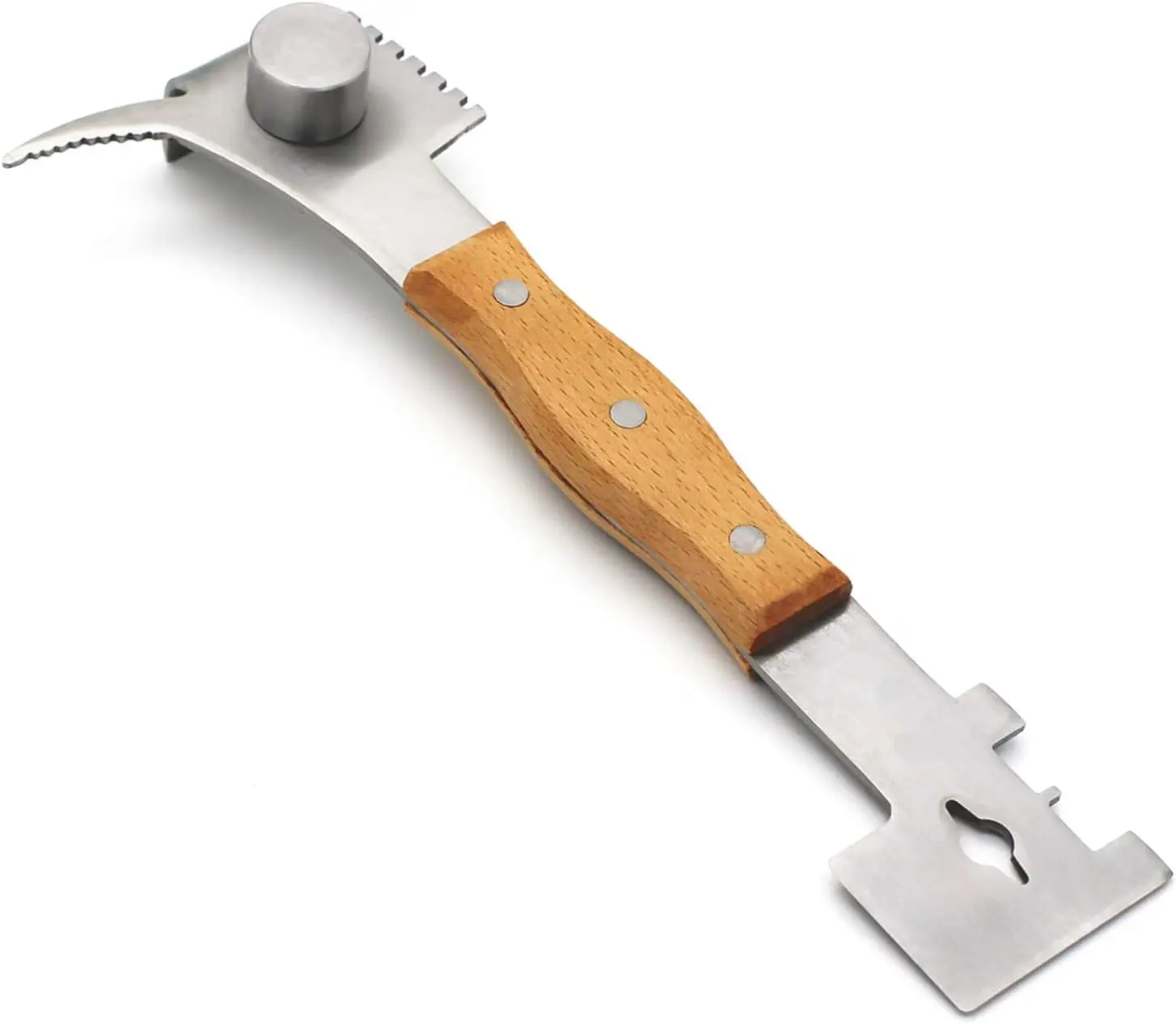 Stainless Steel Bee Hive Frame Lifter and Scraper Beekeeping Equipment Supplies for Beekeepers Beekeeping