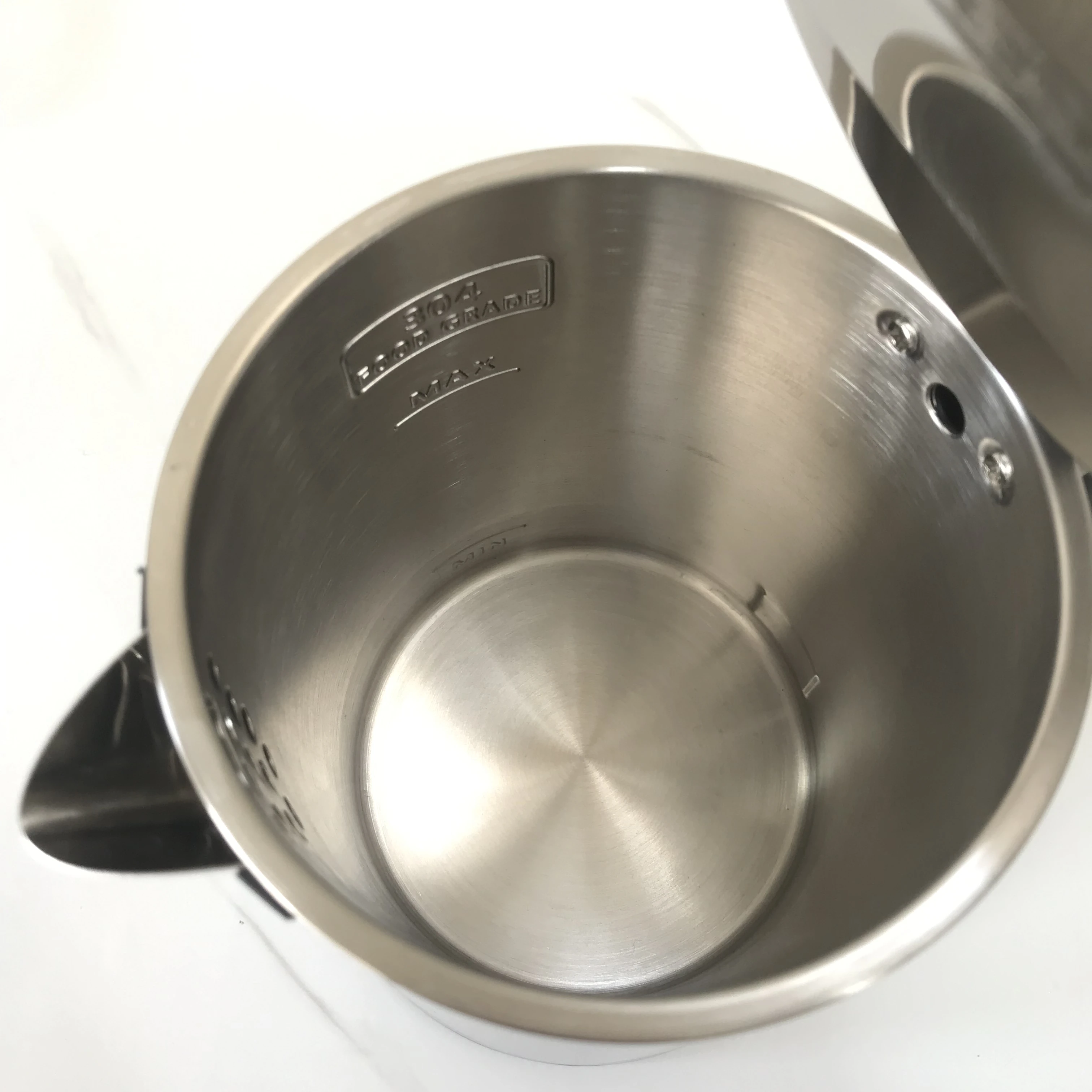 Hotel Kettle Tray Set Electric Stainless Steel Water Boiler With Welcome Tray And Cups For Hotel Guestroom