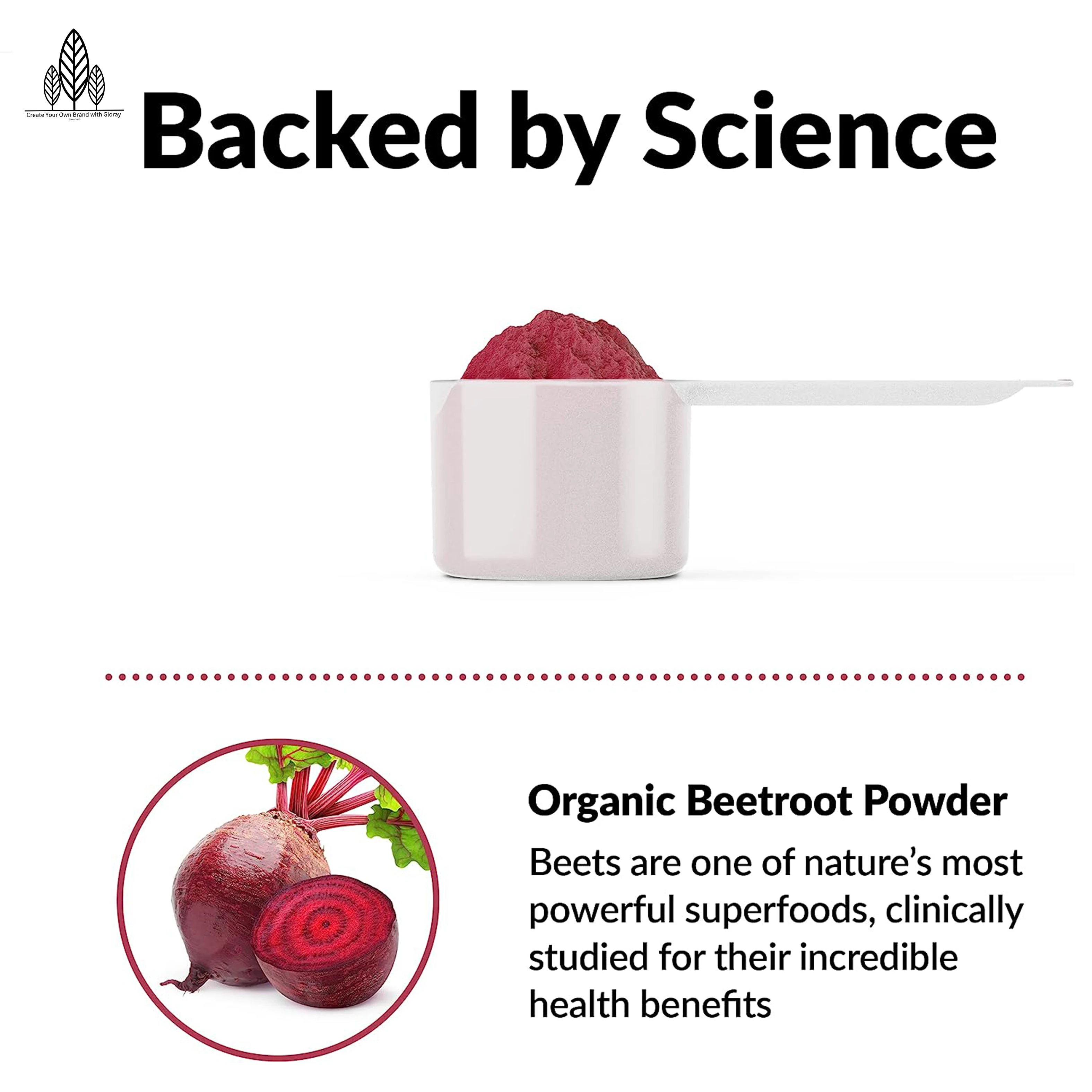 Powder Beets Superfood Powder with Nitrates to Support Circulation Blood Flow Nitric Oxide Energy Endurance and Heart Health