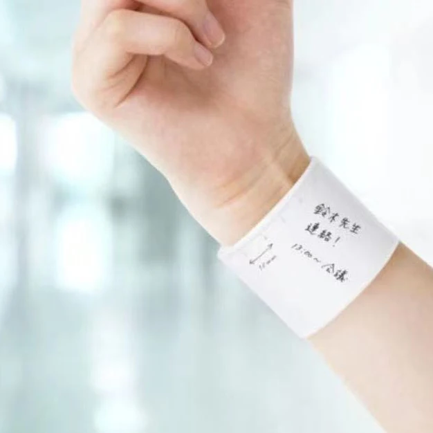 Перезаписываемые силиконовые браслеты-планировщики для нот водонепроницаемые браслеты записей и напоминаний браслеты-клипсы с