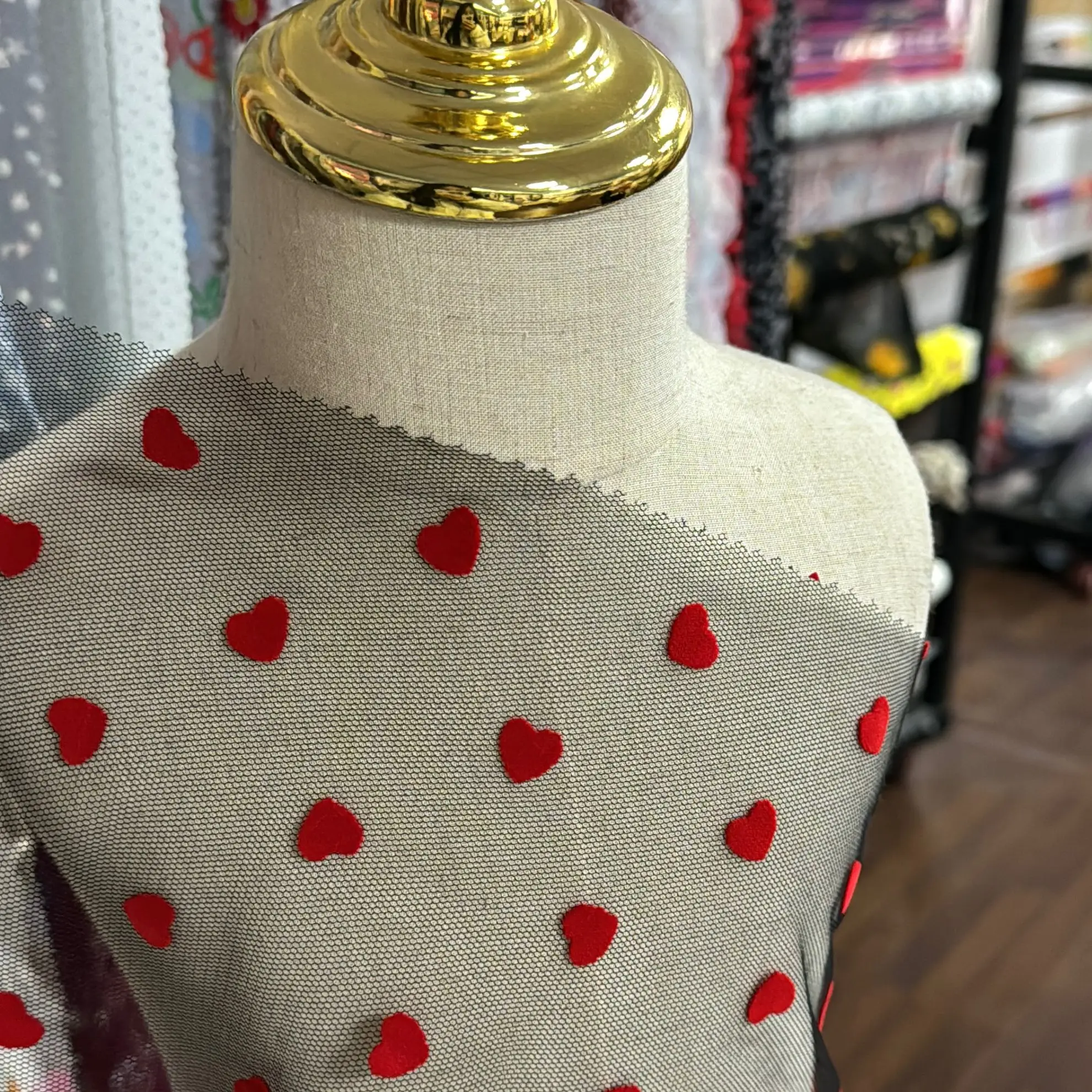 Прочная кружевная ткань из тюля 158 см