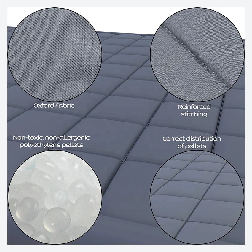 2023 Tencel Lyocell Fabric Cotton Breathable Skin-friendly Cooling Weighted Sleep Blanket For Adults Therapy