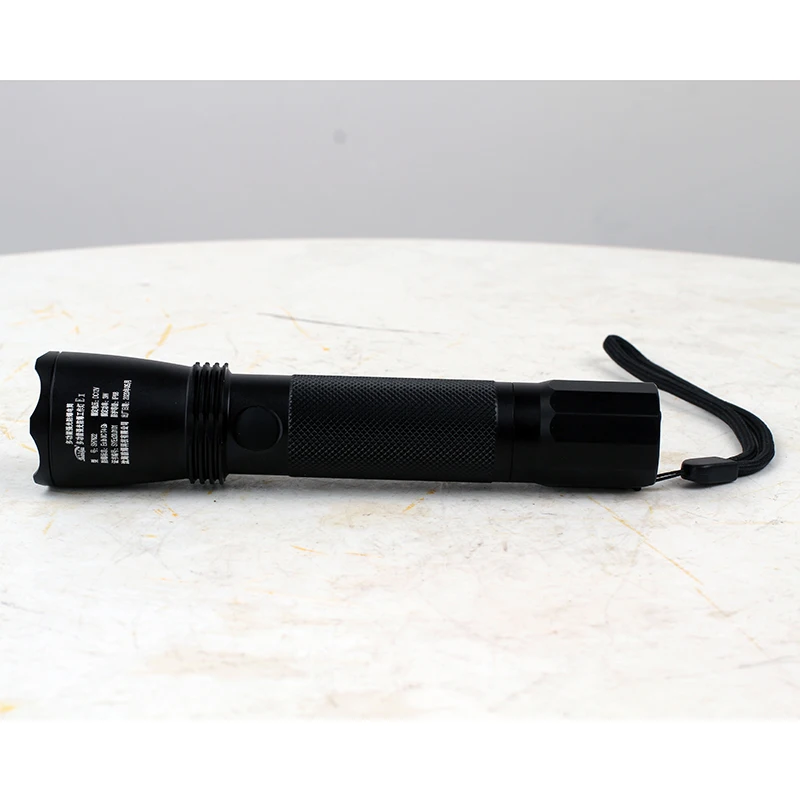 2024 Led Explosion Proof Flashlight Hand Lamp Led Black Flashlights Intrinsically Safe Flame Proof Torch Led
