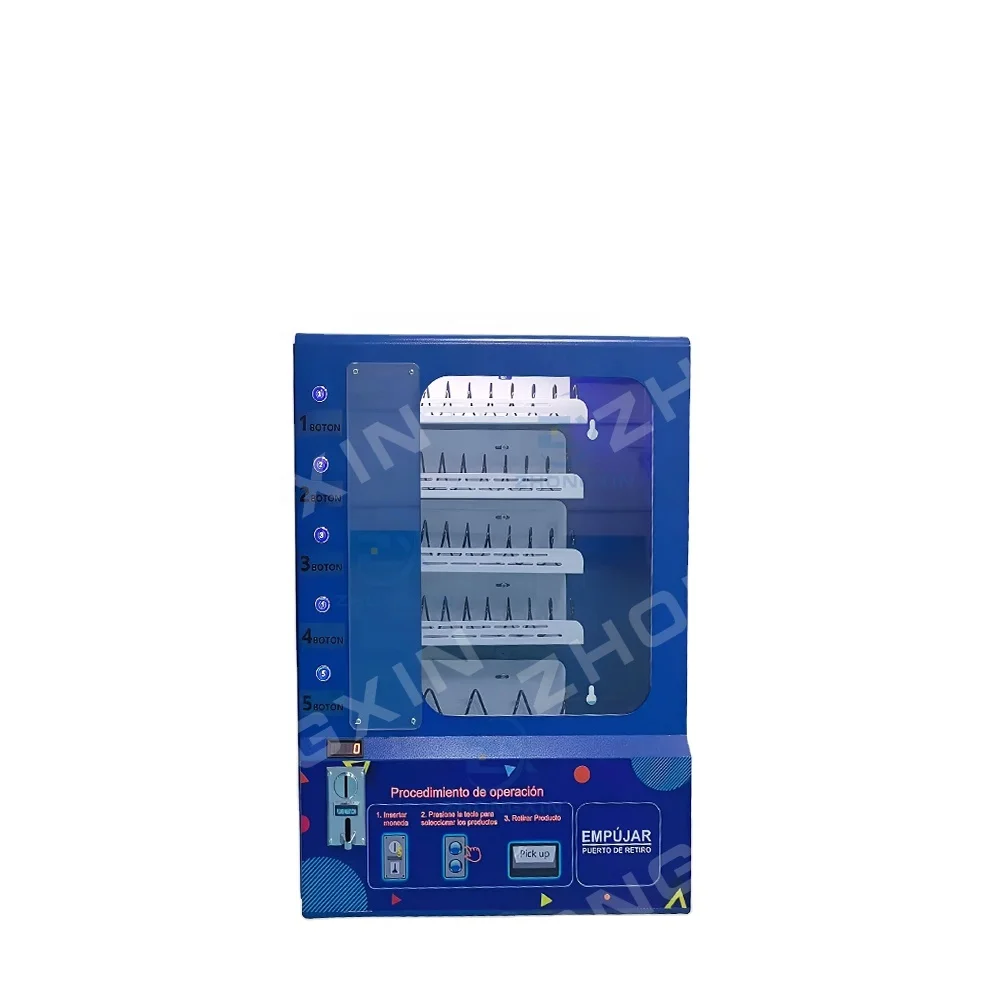 Metal Body Vending Condom Machine Mini Metal Condom Dispenser