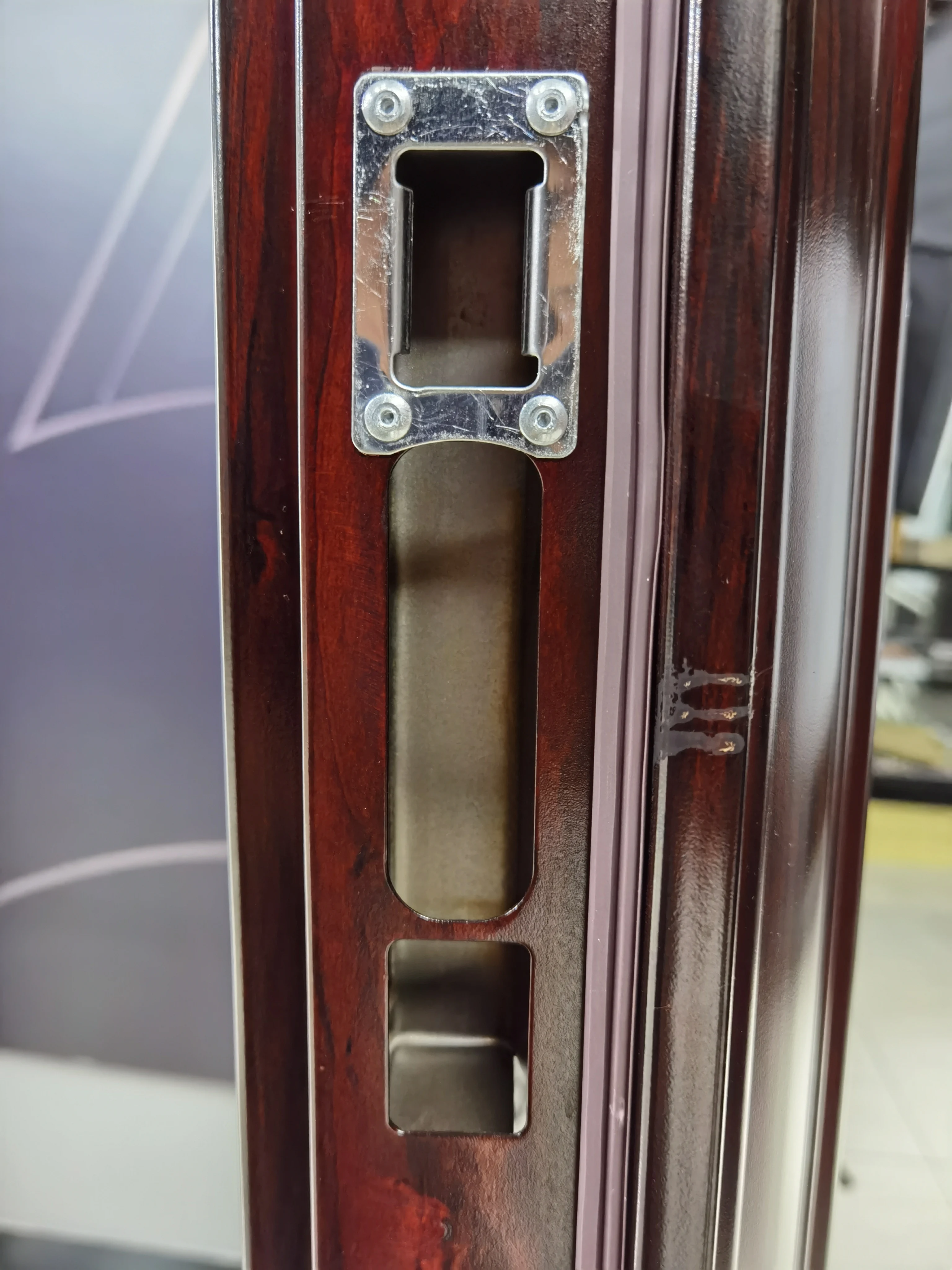  Конструкция главной дверной ручки входные ворота для домов Входная стальная защитная дверь