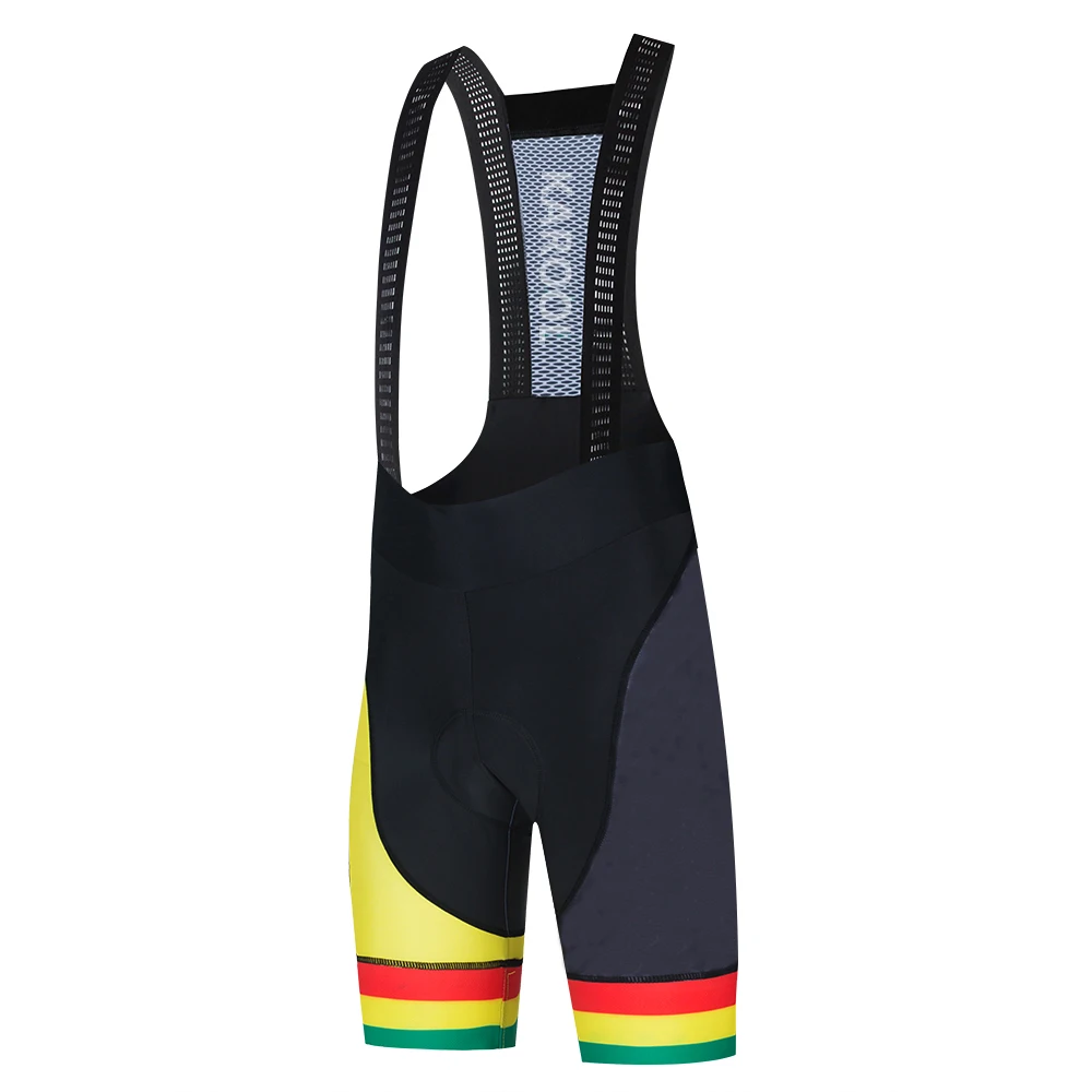 Custom Sublimation Cycling Bib Shorts/thick Cycling Shorts With Italian Elastic Dry Pro Fabric
