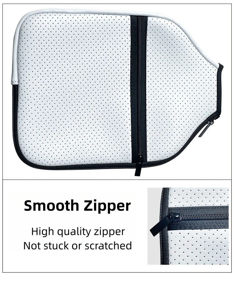Pickleball Paddle Cover Protect Your Pickleball Paddle With Our Durable And Padded Cover - Zipper Closure And Canvas Material