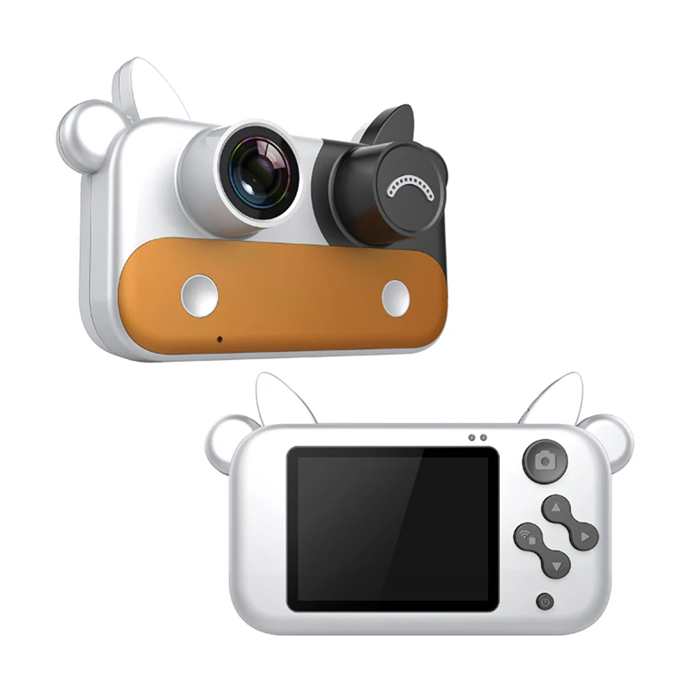 2inch Mini Portable USB Rechargeable Toy APP Support HD Screen Boy Girl Travel Kids Camera With Lanyard Filters Digital Video