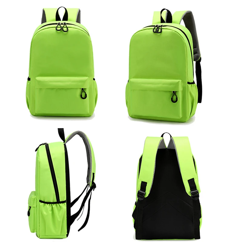 Low MOQ Custom Promotion Soft Back Backpack for Children Free Sample Classical Girls Boys Book Bag School Bags Custom LOGO