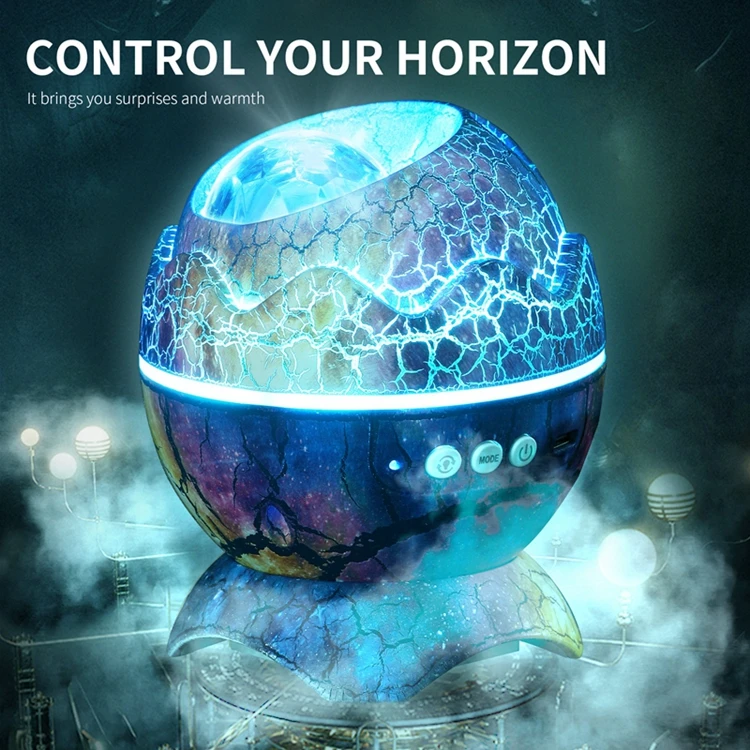 Factory new arrival Baby Sleep Music Lighting Night Projector Lamp Voice Control Starry Galaxy Sky Star Light For Kids Bedroom