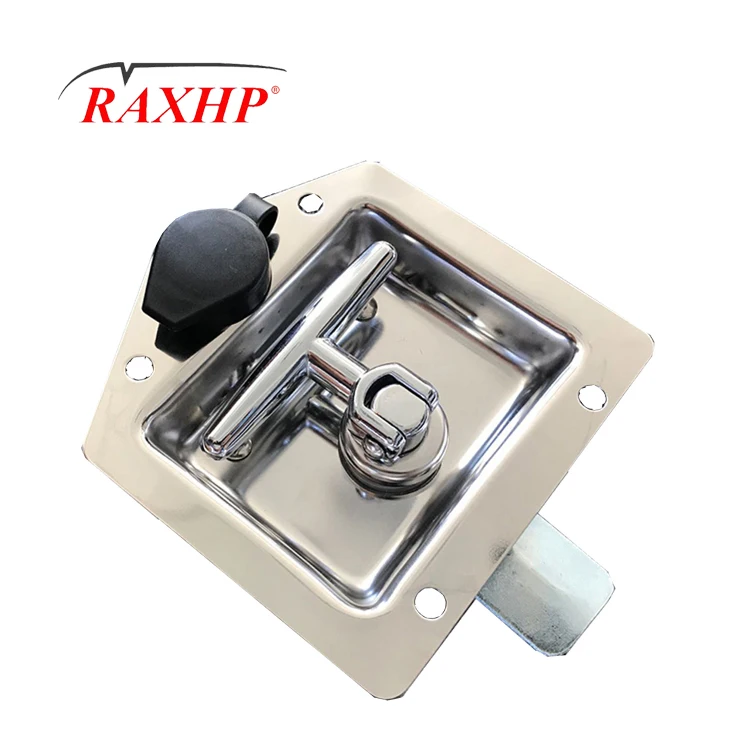 Автомобиль Грузовик Дверь весло защелка Нержавеющая сталь складной ящик для инструментов T ручка замок