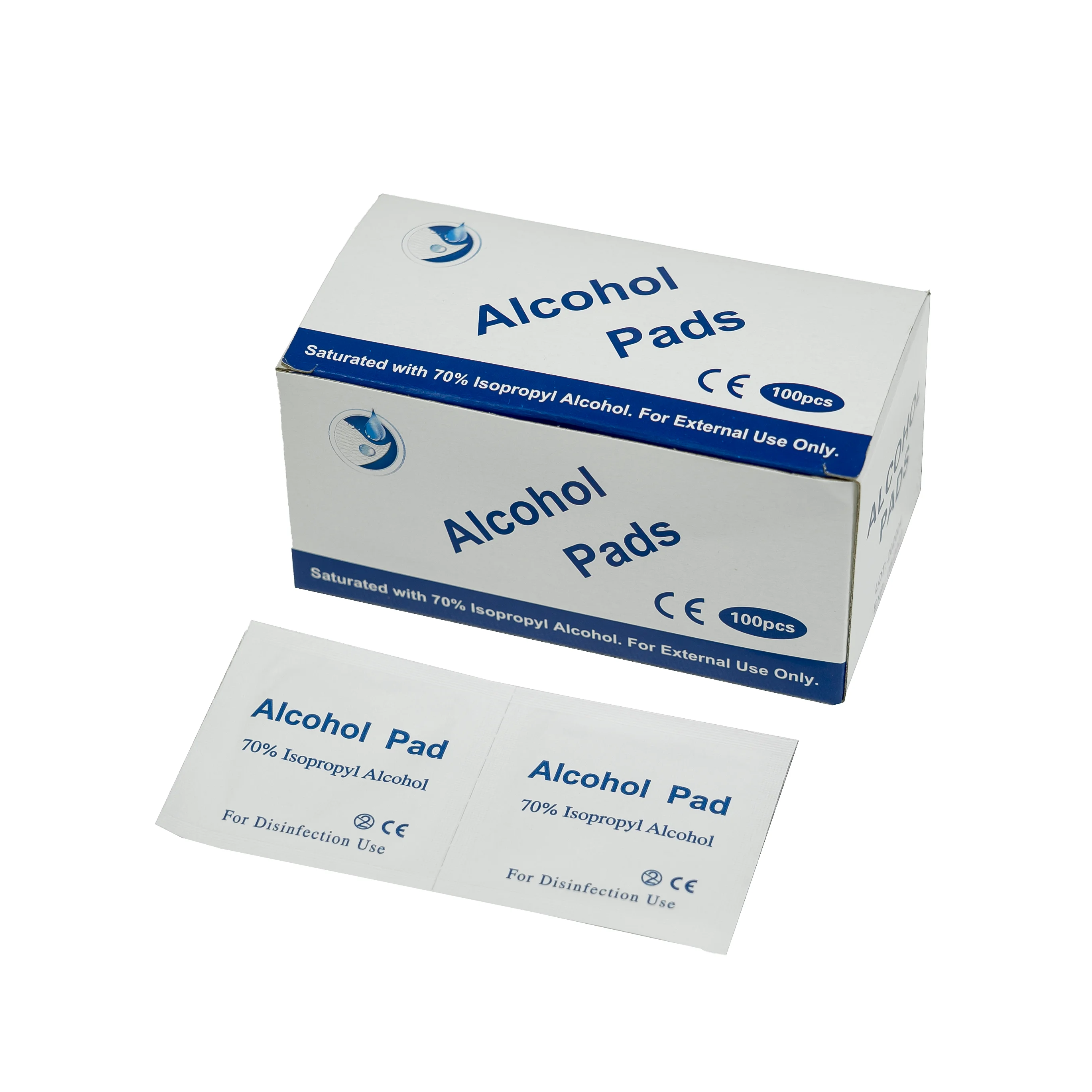 Alcohol Pre Pads Disposable Disinfection Alcohol Wipes Alcohol Swabs