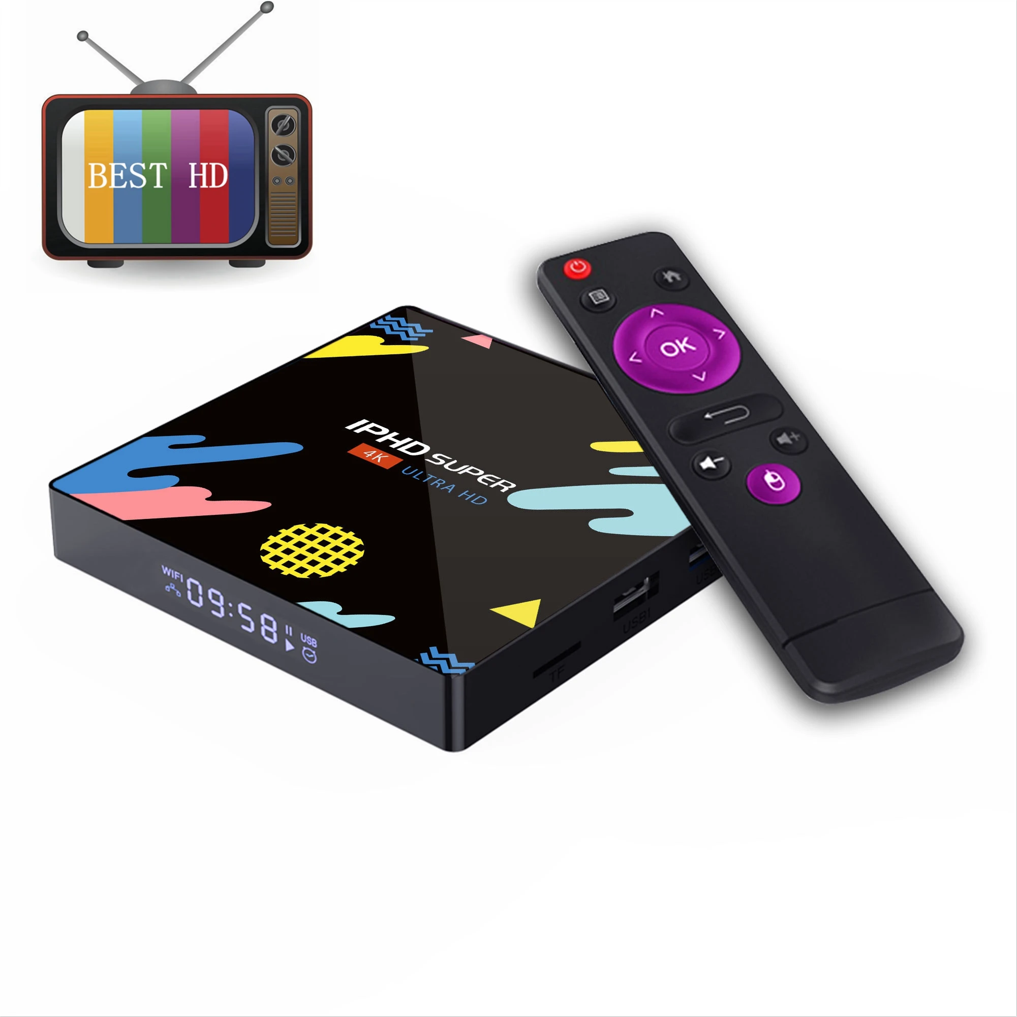 Iptv m3u8 4K HD IP-TV тест SMART TV Box для реселлеров панель Smart TV HD реселлера панель