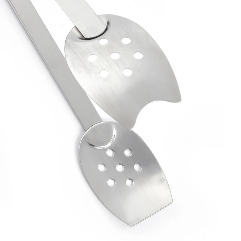 Long Handle Metal BBQ Tongs for Grill