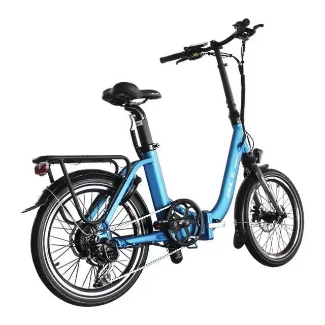 SL-E20104-7S Shimano  Aluminum Alloy Folding E Bike Road City Street Leisure LADY Bicycle