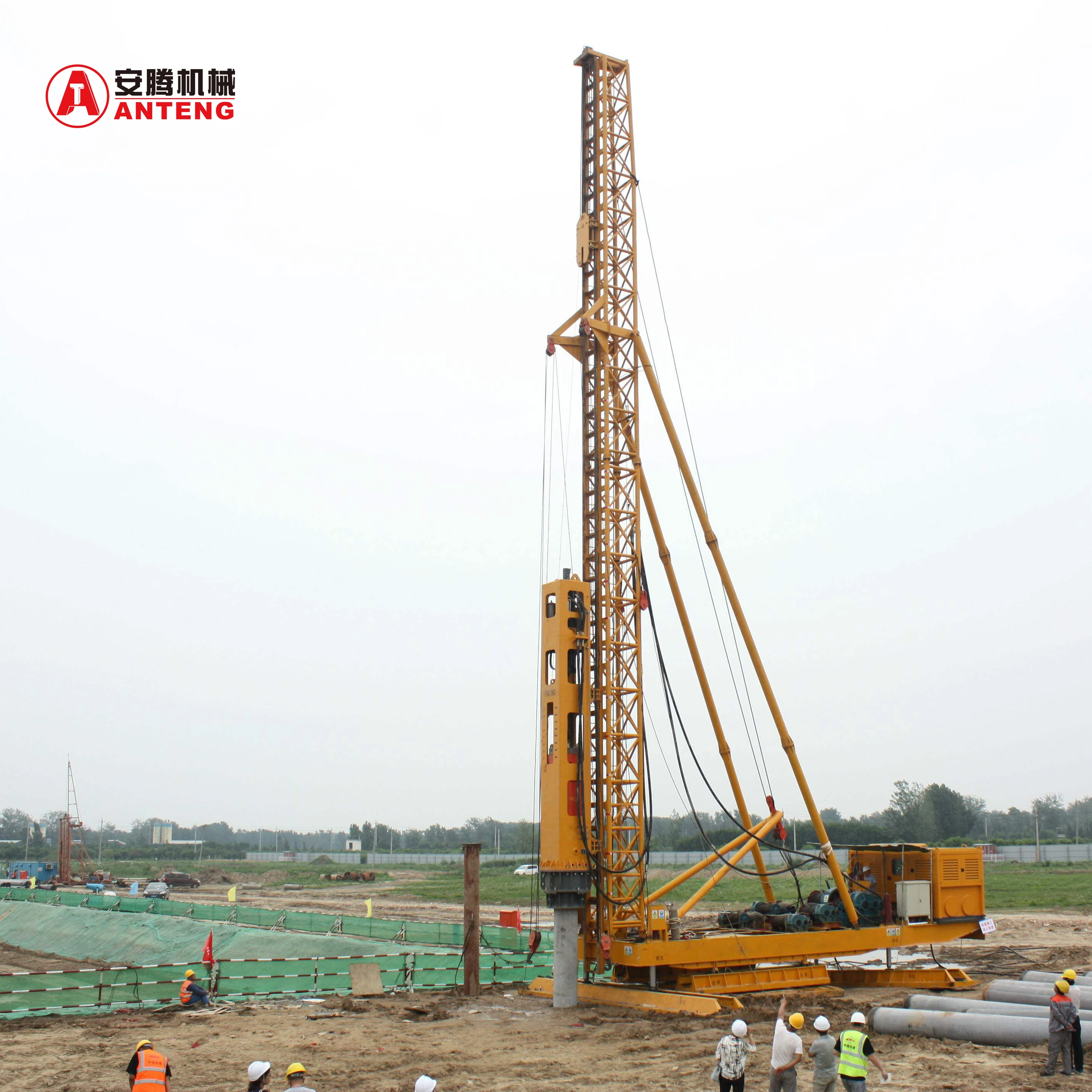 Foundation Pile Machinery Hydraulic Impact Hammer for Hard Soil Condition