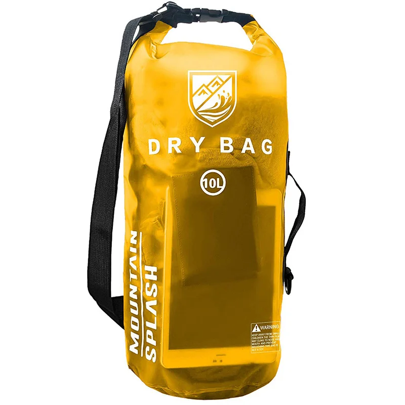 Outdoor Foldable Man Women Beach Swimming Rafting River Ocean backpack PVC Waterproof Dry Bag