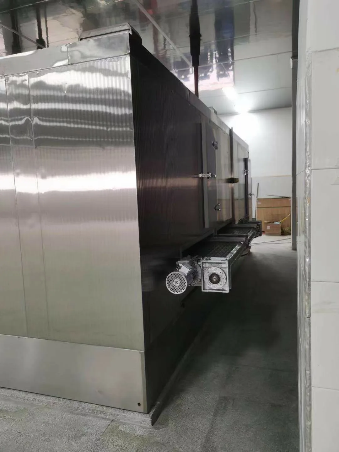 Factory Price Electric IQF Shrimp IQF  Freezer Frozen Quick Food French Fries Quick Frozen Machine Mesh belt freezer