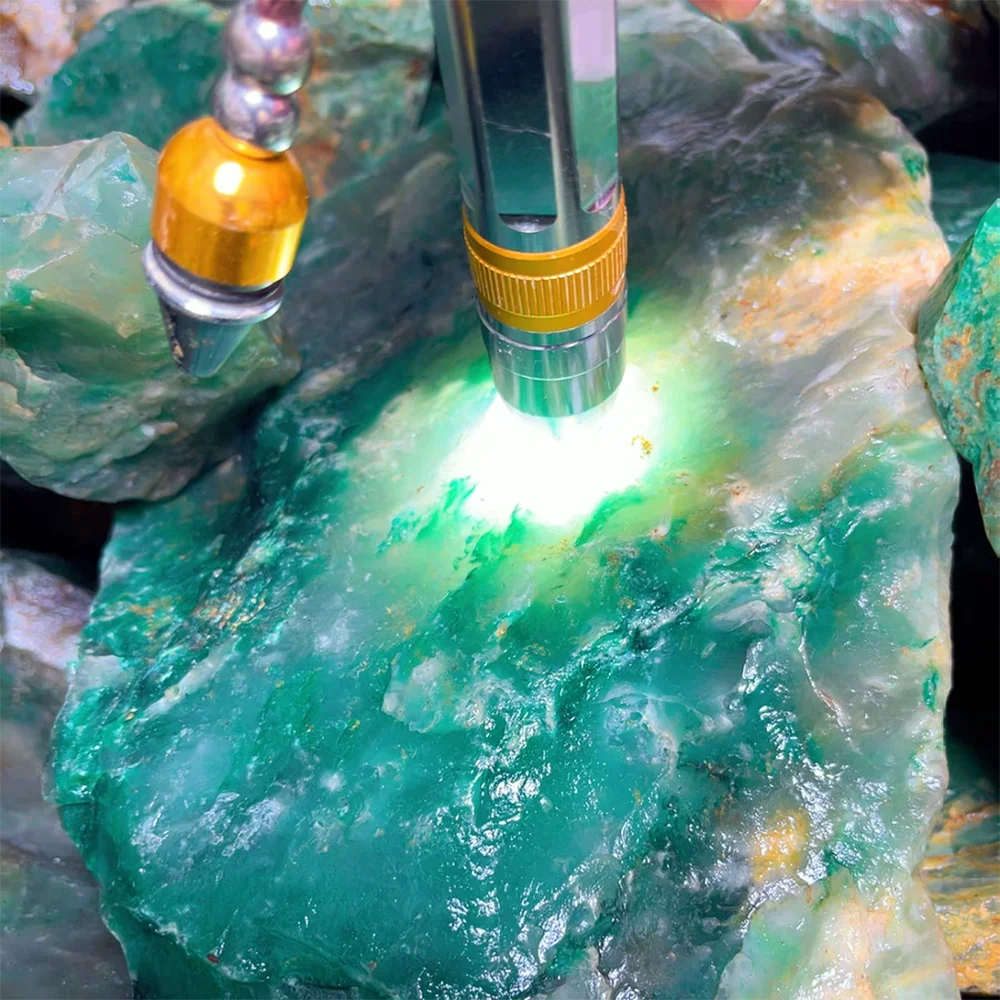 Factory wholesale African jade high quality green jade used for decoration process