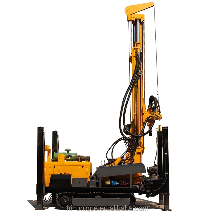 Crawler water well drilling rig water well rotary drilling machine drilling rig for water well
