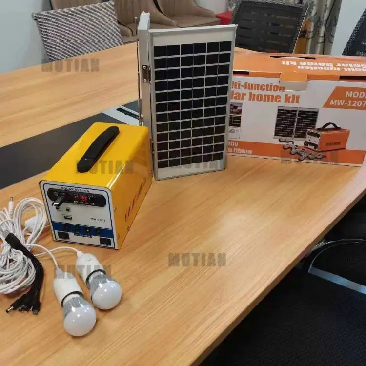 12V 10W 20W 30W solar panel Lighting Or Phone Charger Mini Solar Energy System 5V usb For Outdoor