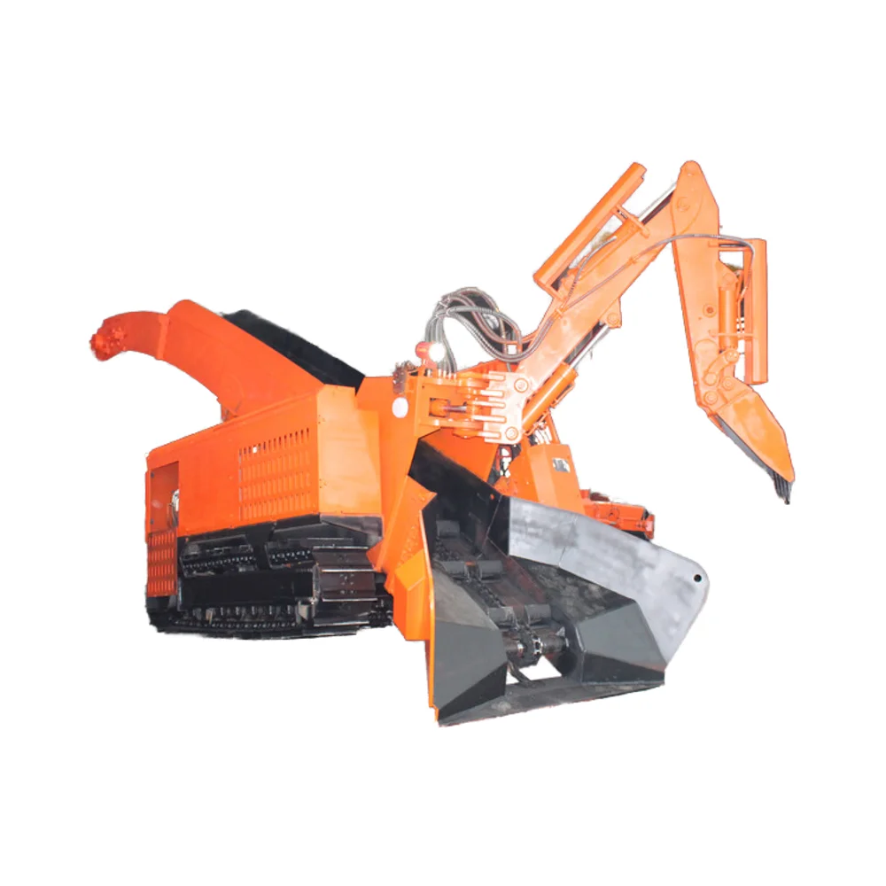 Mine Tunnel Hydraulic Crawler Mucking Loader Dig Slag Machines Slag Raking Machine