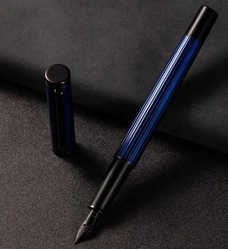 jinhao 88 Luxury gift matte black color fountain pen advertising custom company logo calligraphy writing pen
