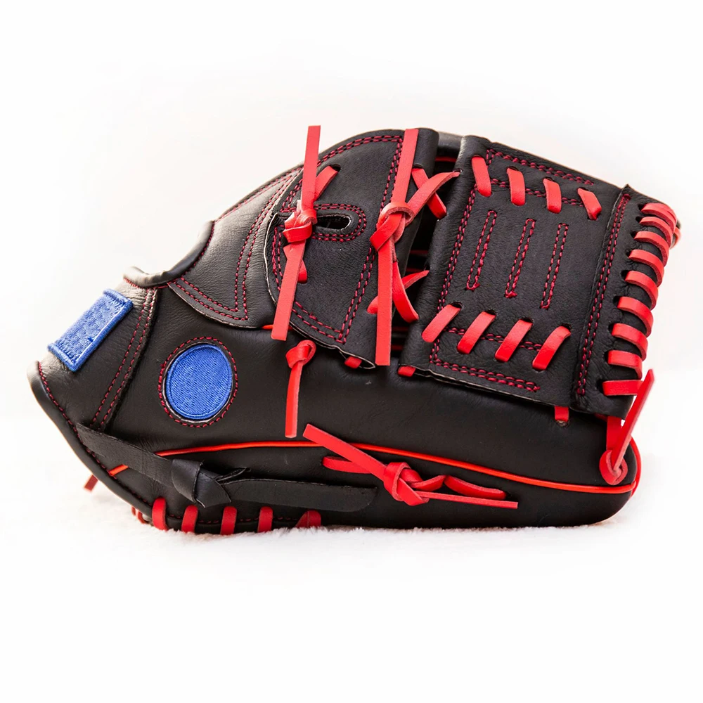 MOZKUIB High Quality Custom Pig Skin Professional Wholesale Baseball Gloves Infield+Outfield Pig Leather Baseball Glove