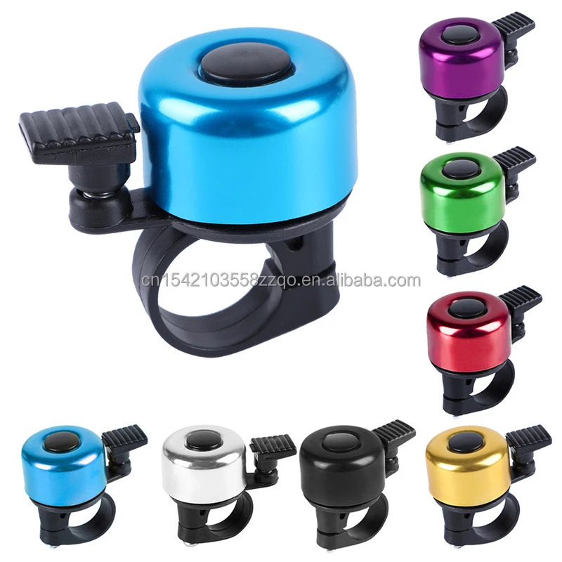 Wholesale Mini Cheap mountain Bike Bell Flat Bell Aluminum Alloy Bicycle ring Bell Cycling Handlebar Horn