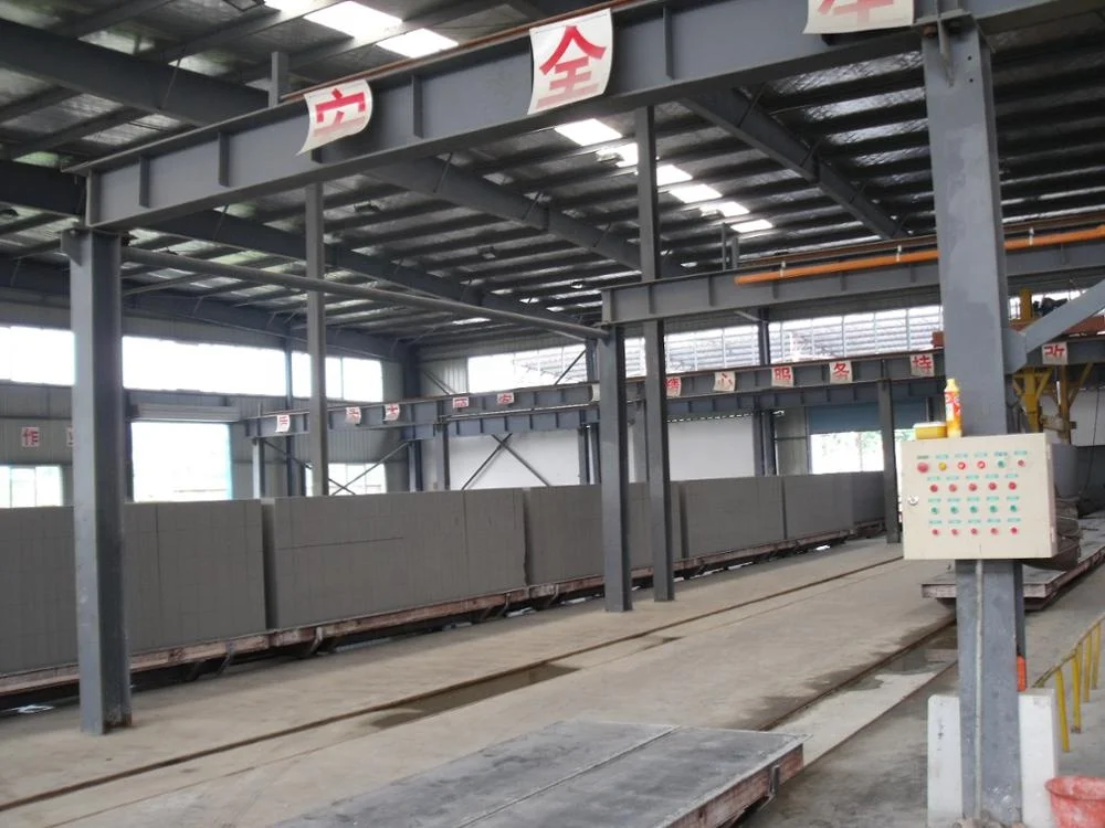 Minimum Production AAC Lightweight Concrete Wall Panel Making Machines