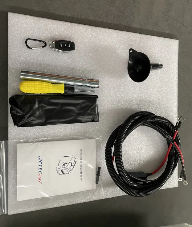 Портативный бензиновый генератор ACTECmax AC.501.017 Silent DC 24V 60A 1 8 кВт 4 л Генератор для автомобильного кондиционера парковочный кулер