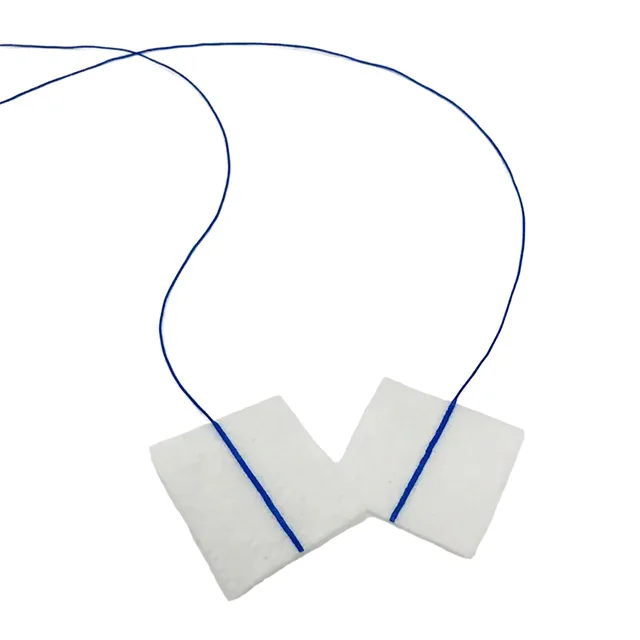 Surgical Neuro Pad Sterile Brain Patties with X-ray Detective Thread