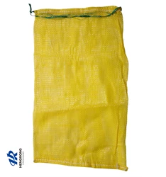 25 kg Leno mesh bag packing for onion  with UV treated and printing band label