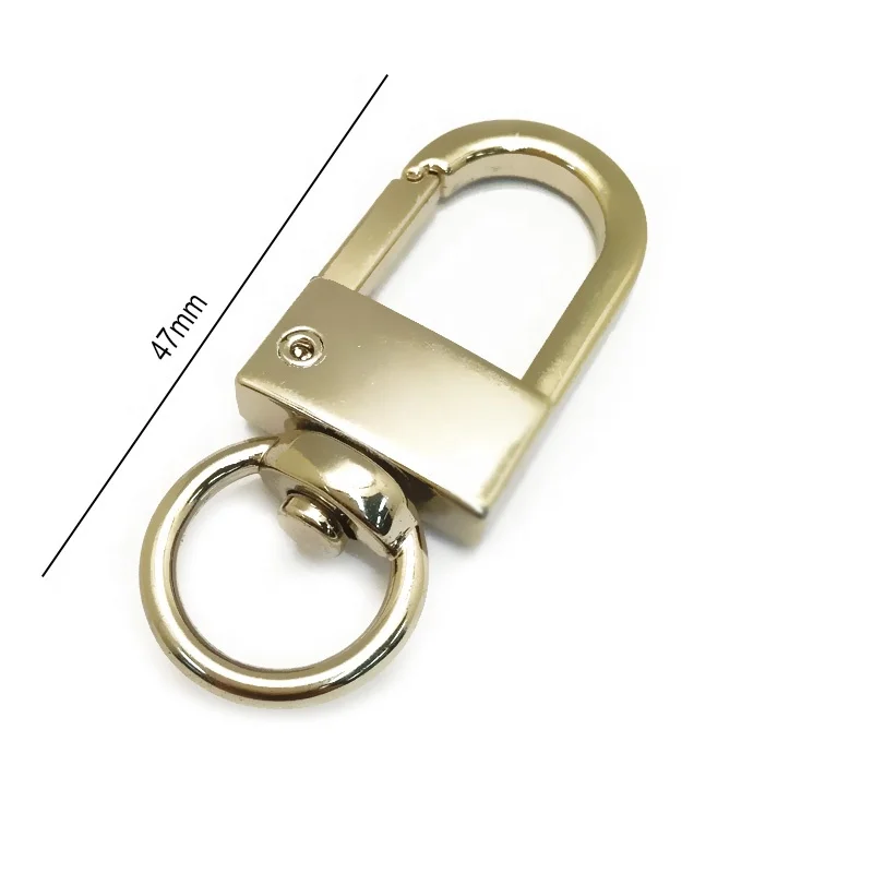 33mm metal snap hook swivel clasp