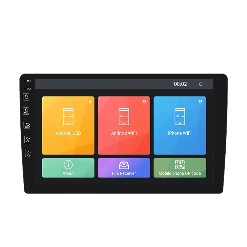  9 дюймов 10 Большой сенсорный экран Android Авто Радио Dvd плеер с GPS Wi-Fi опорная