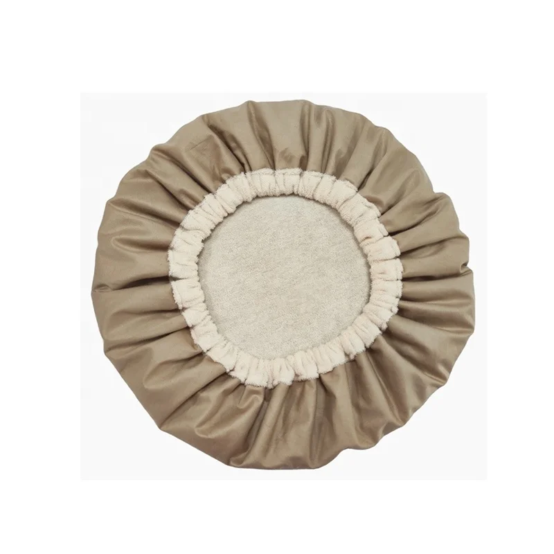 Flaxseed Microwavable Hair Heat Cap Hair Treatment Cap Heated Hair Steamer Deep Conditioning Heat Cap