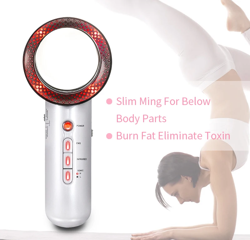 
Versatile Large Super Probe ultrasonic Home Use Portable Galvanic Body Slimming Machine 