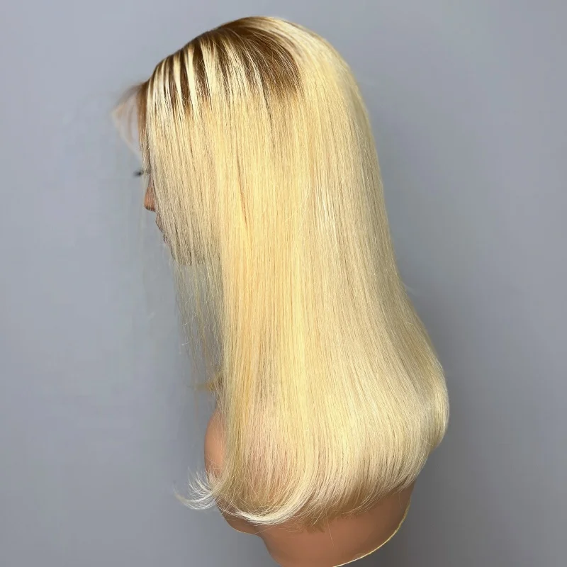 Trending Products 2024 13x4 Lace Front Human Hair Wigs Wholesale,Highlight 613 Color Raw Vietnamese Hair Wigs For Black Women
