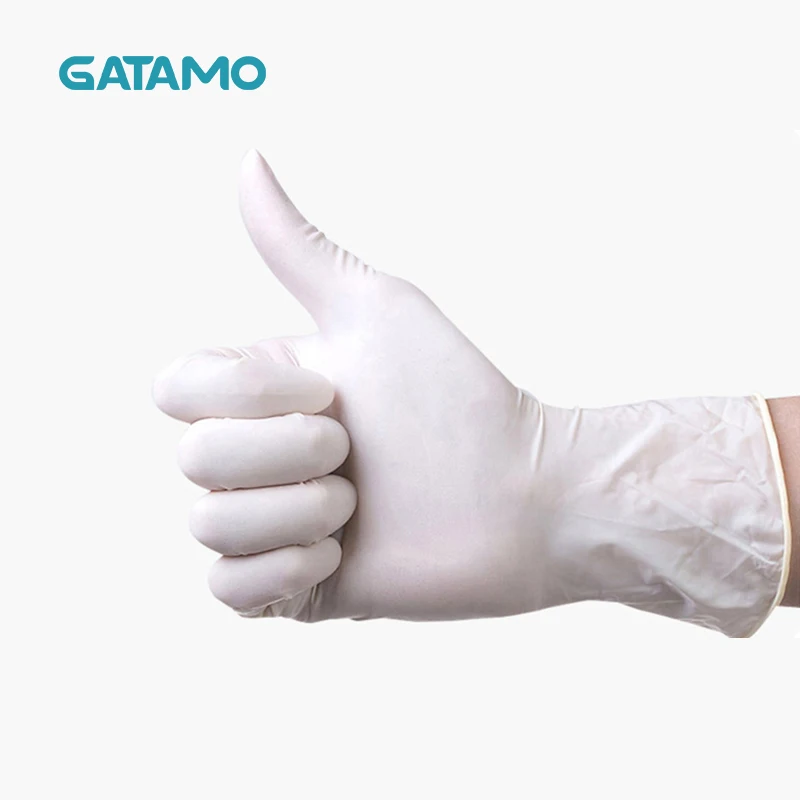 SL004 Large supply of latex gloves malaysia thickened latex gloves household gloves wholesale