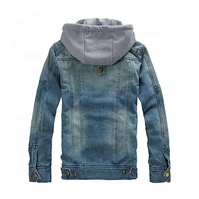 Новое поступление, Высококачественная джинсовая куртка лучшего бренда, Мужская модная Повседневная джинсовая куртка