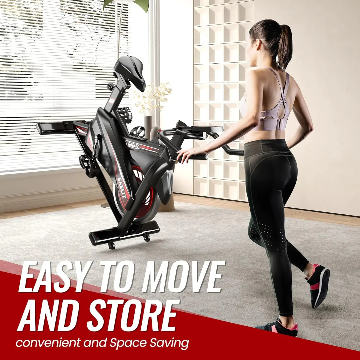 Hot Sell Professional High Quality Exercise Bike, Stationary Bikes for Home Gym,Spinning Bike for Indoor Use Cycling Bike