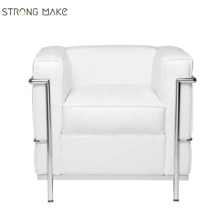 Французский стиль дешевые низкая цена современный классический черный, белый цвет кожаный диван гостиная