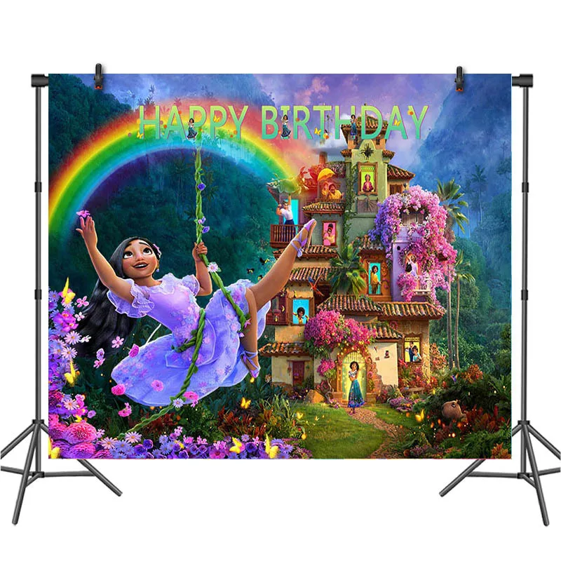 Encanto Studio Photo wall Background Backdrop Party Room Photography screen Backdrop