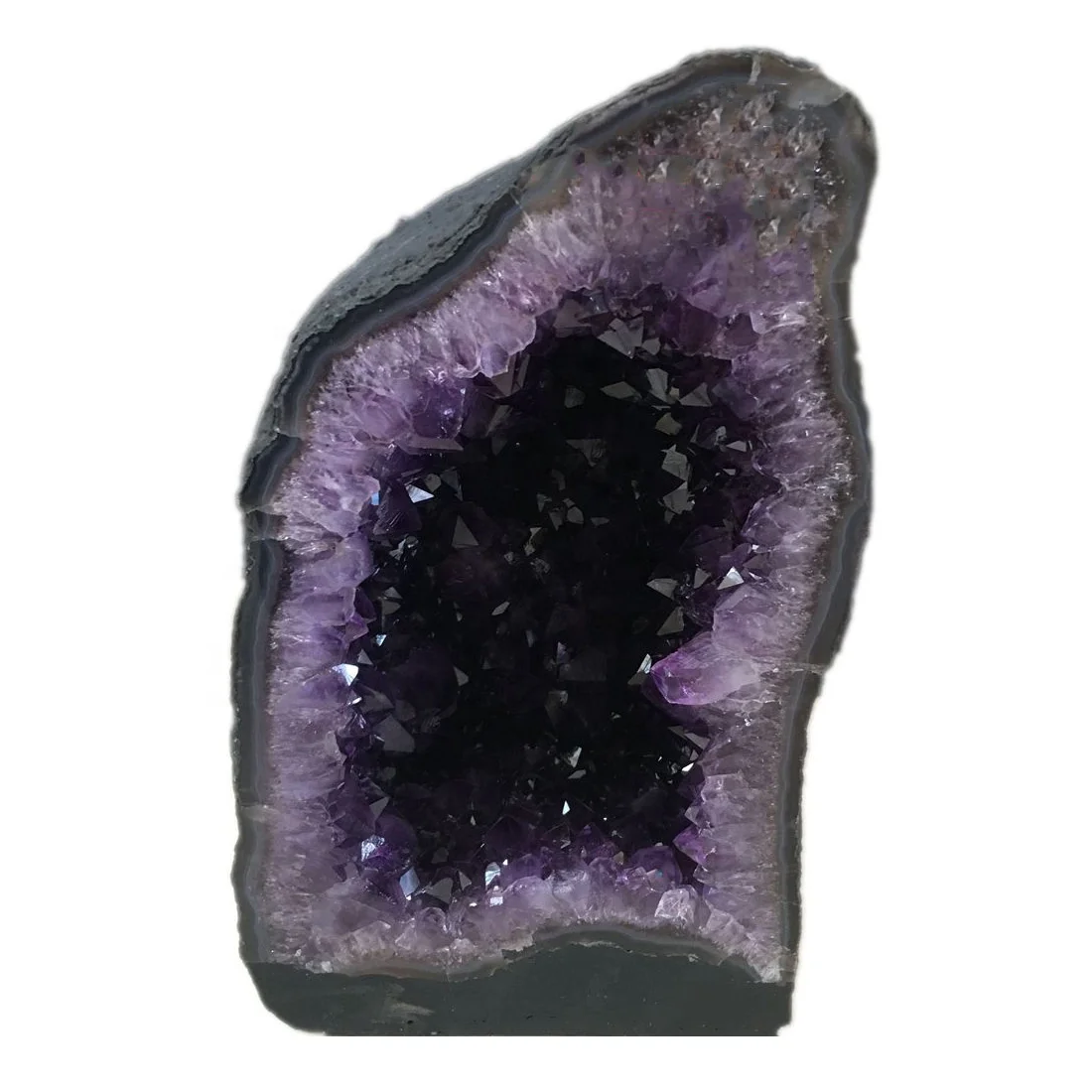 High quality Brazil Amethyst cluster Natural  Crystal Geode Amethyst Geode