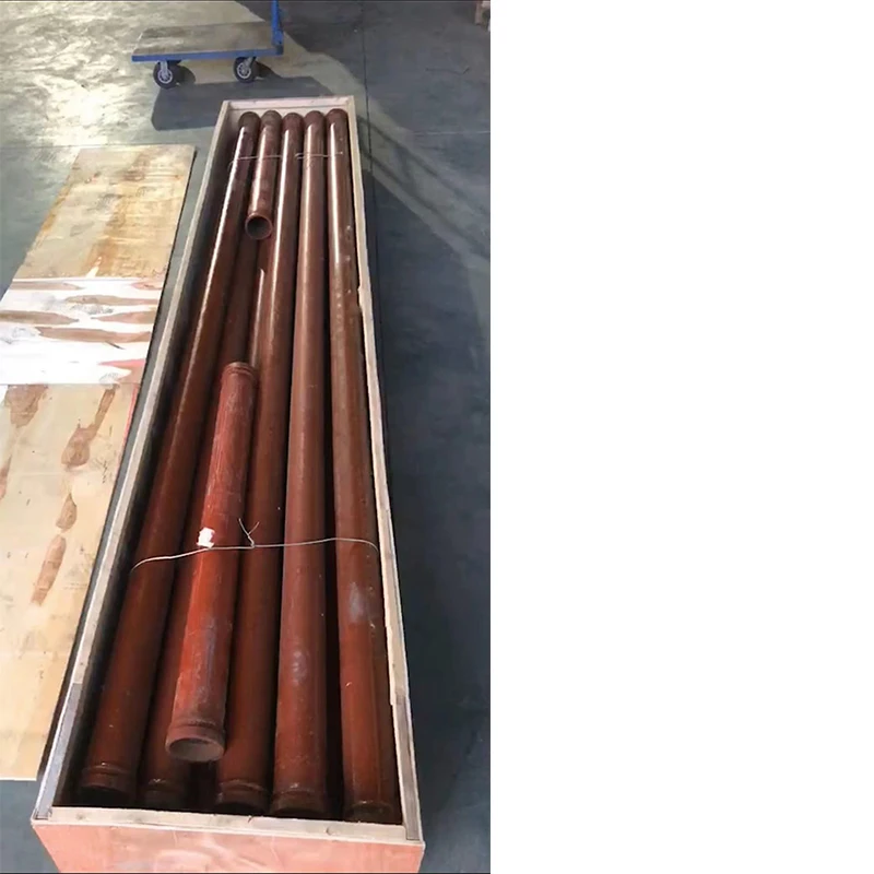 Spare parts for concrete pumps pipes