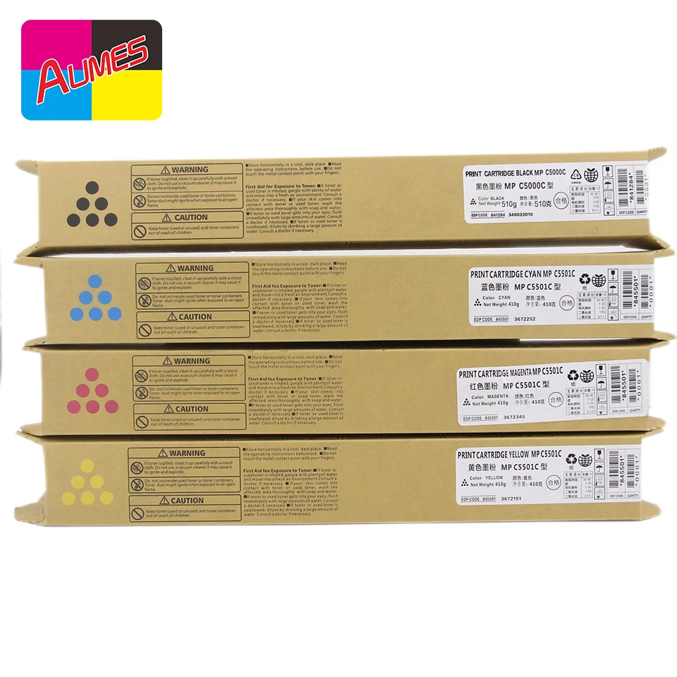Картридж с тонером MPC5000 MPC5000C химическим для Rioch Aficio MP C4000 C5000 LD 540C 550C Savin C4040 C5050