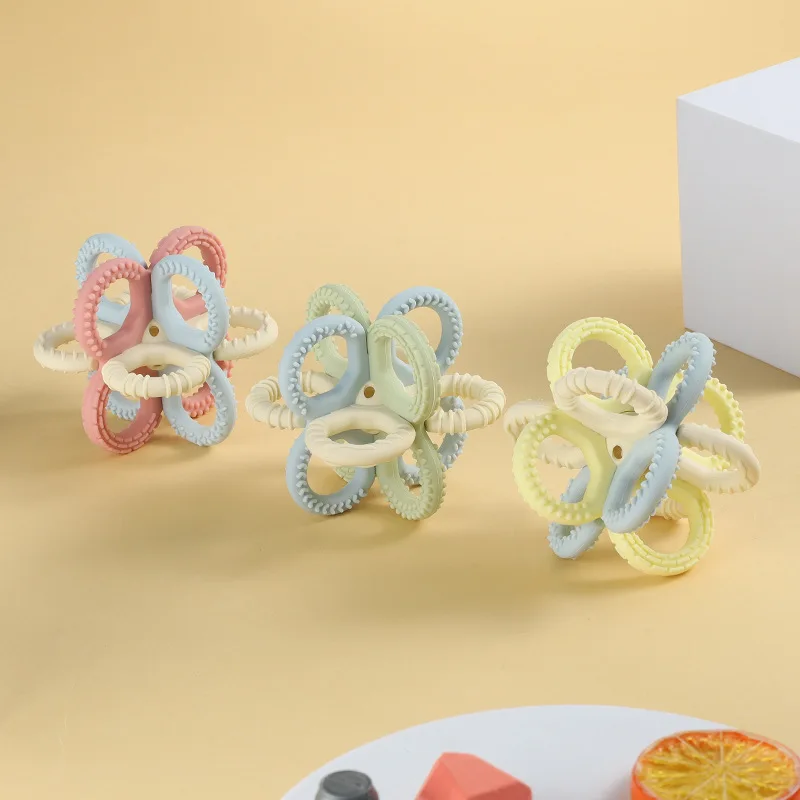 Съемный детский силиконовый Прорезыватель для зубов