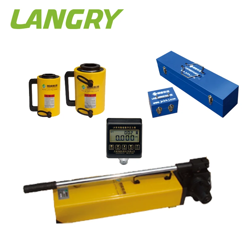 LR-30T Digital Pull Out Test Equipment 30 Tons Concrete Anchor Pullout Test Apparatus