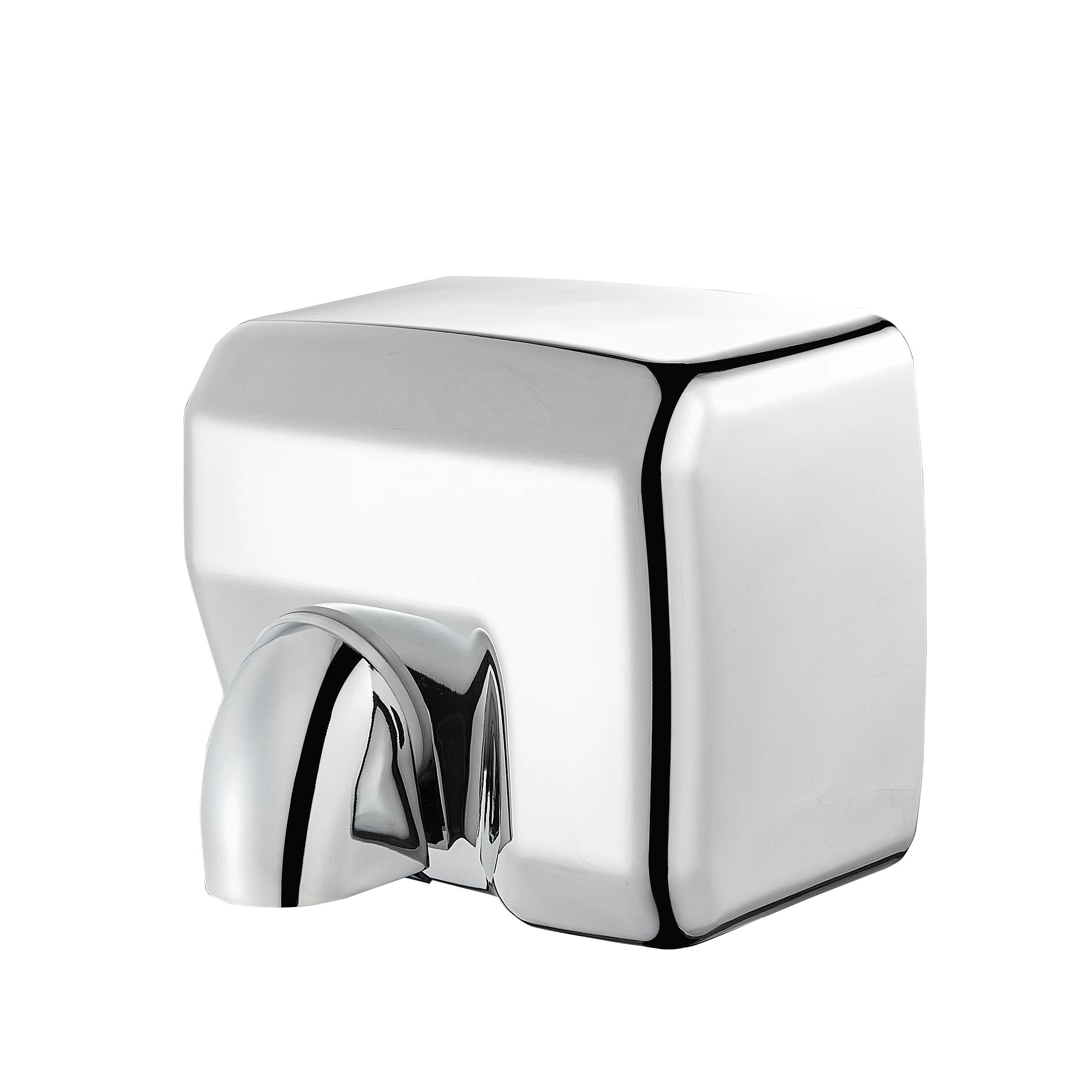 Factory price wall mounted stainless steel hand dryers 360 degree nozzle automatic hands dryer