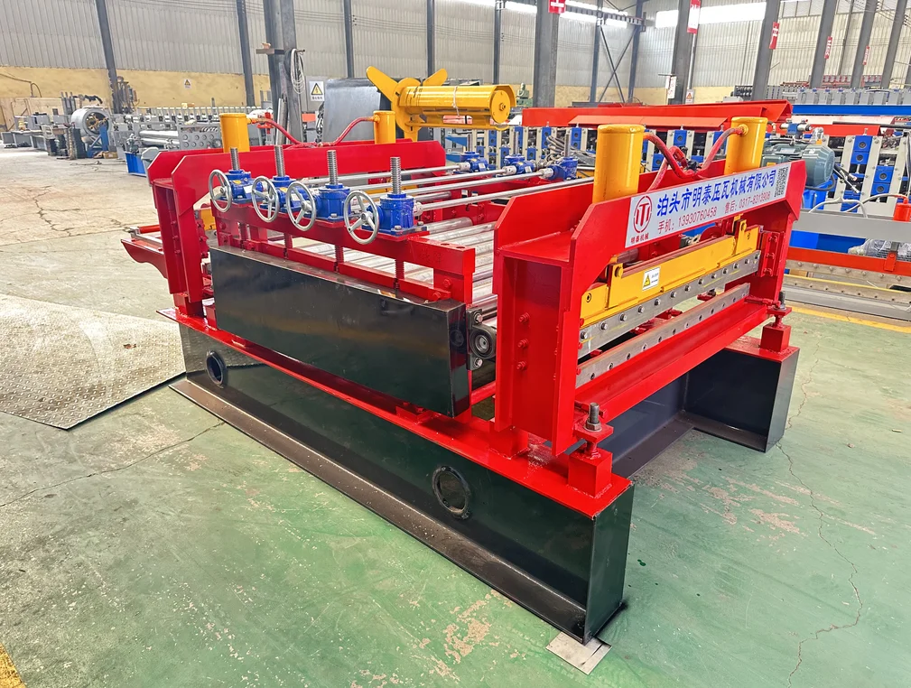 metal iron sheet leveling and slitting machine